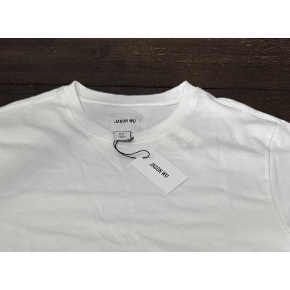 Jason Wu White Crew Neck T Shirt Mens Size XL - Short Sleeve Casual NEW
